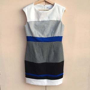 Color Block Dress, Size 6